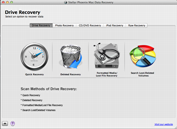 stellar phoenix mac data recovery select volume missing